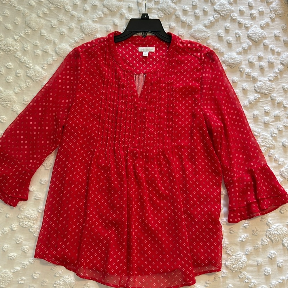 Red Blouse - Picture 2 of 9